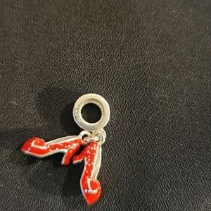 Authentic Jacmel Jewelry, Inc Red Slippers marked 925 JCM THAILAND TEC